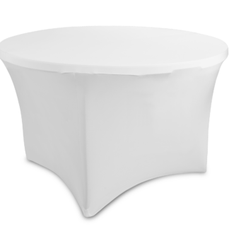 Față de masă elastică albă pentru masa R122
